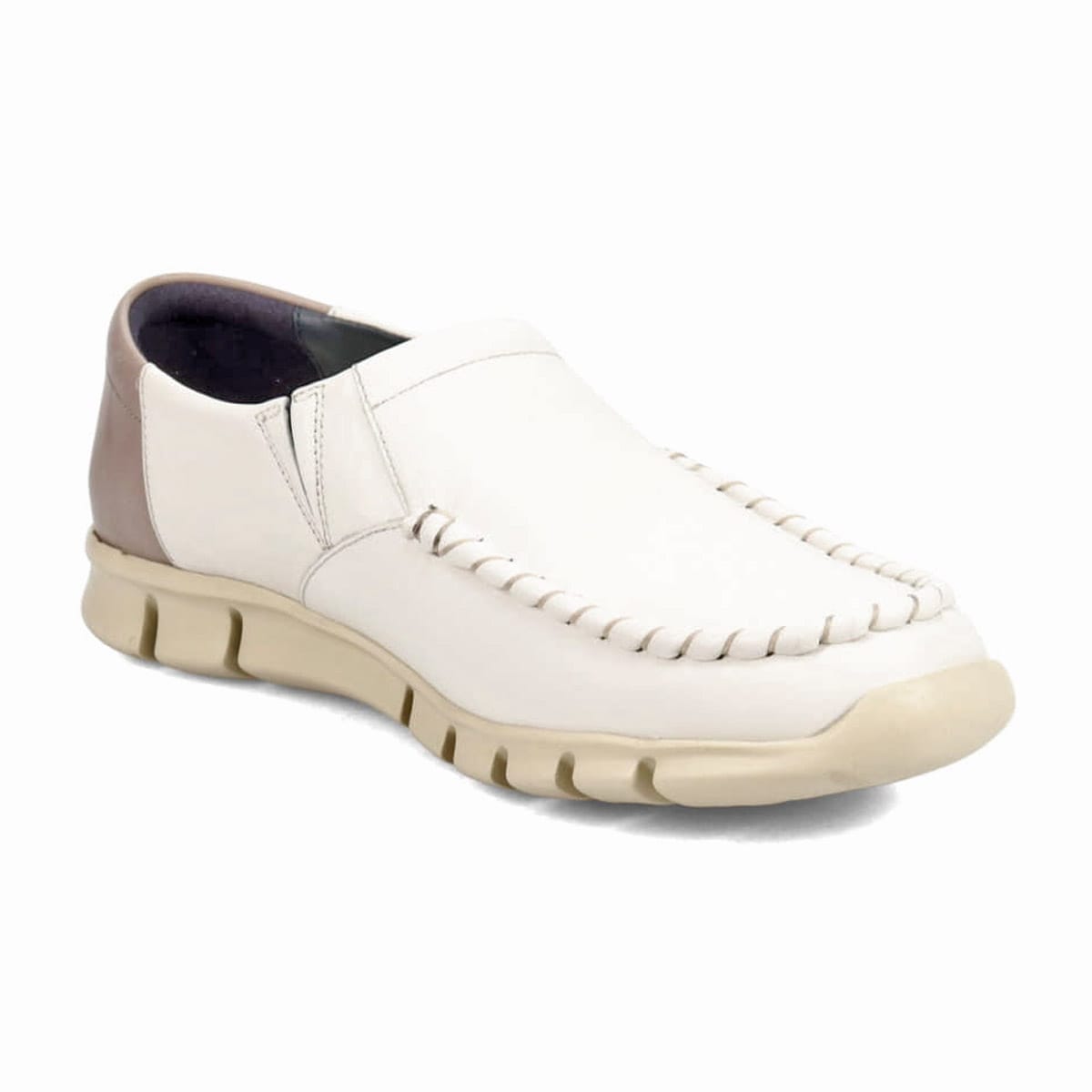 LANVIN en Bleu　スリッポンカジュアルシューズ  86495 WHITE 25.0