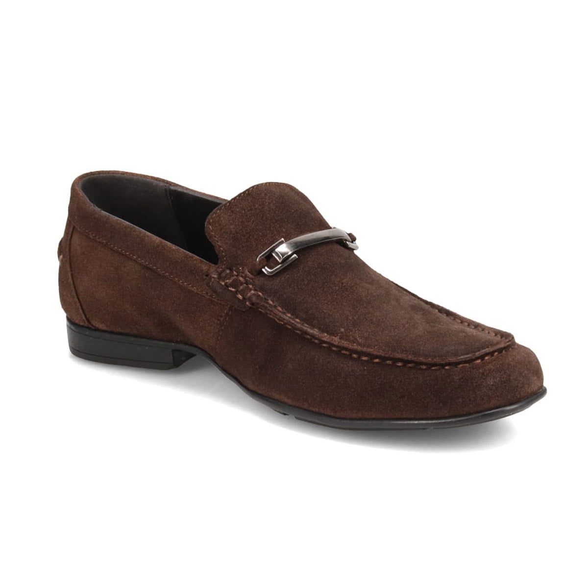 アビーロード ABBEY ROAD ビット付き スリッポン カジュアルシューズ　AB8103 D-BROWN-VELOURS 25.0