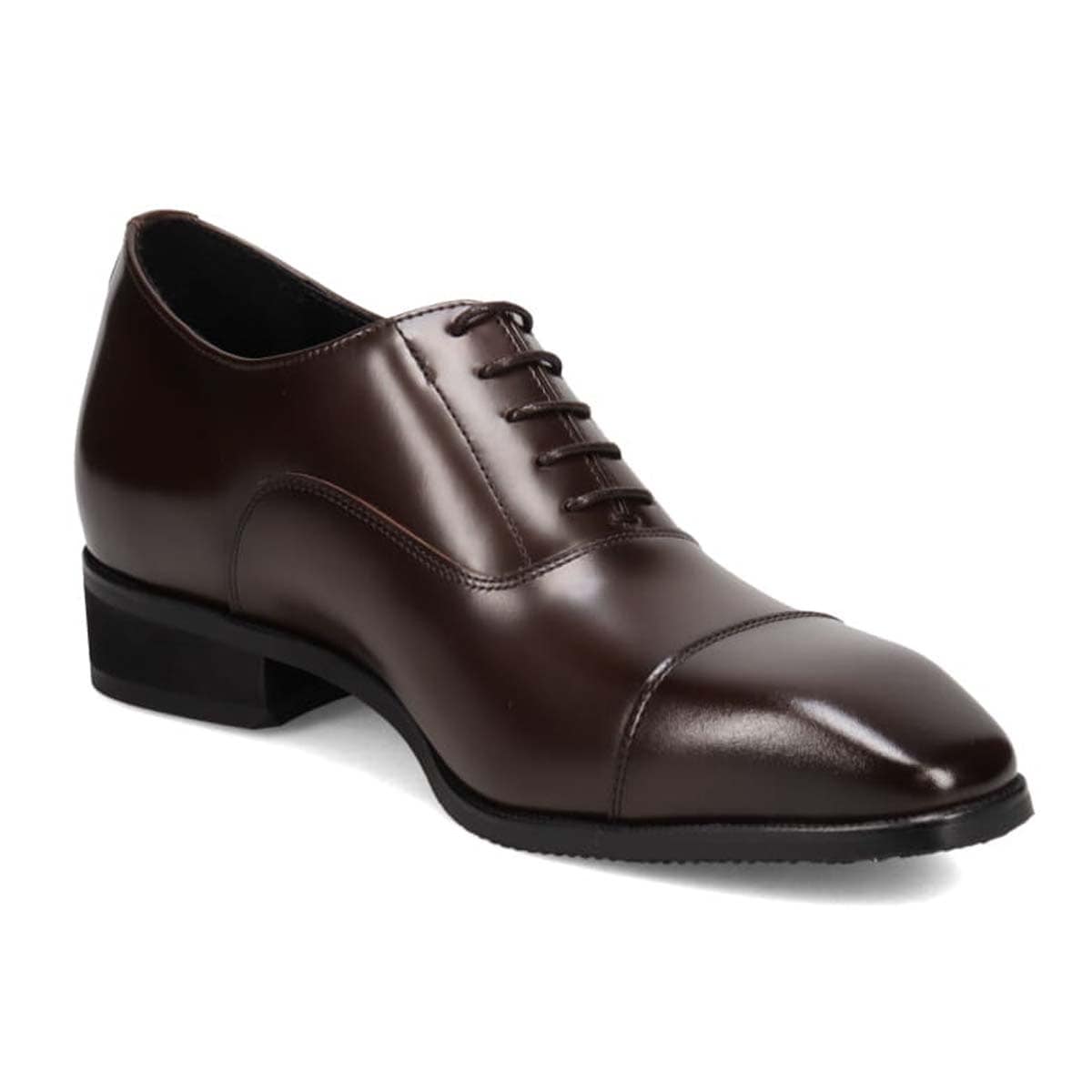 ビークラシック BEE CLASSIC　内羽根ストレートチップビジネスシューズ　CB8601 D-BROWN 25.0