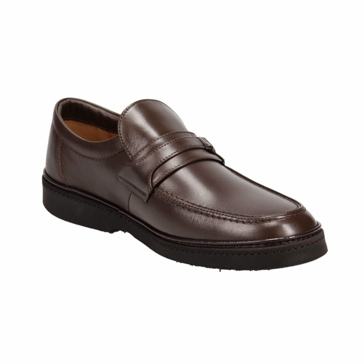 DAKS ベルトスリップオン・ビジカジシューズ DA2127 D-BROWN 25.0