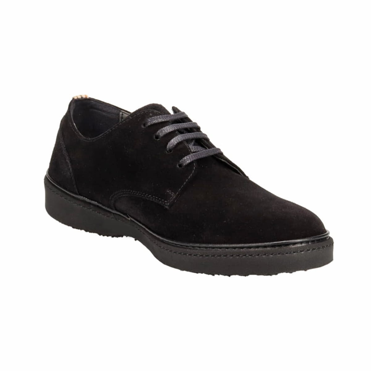 DAKS　外羽根プレーントウ・カジュアルシューズ DA2147 BLACK-VELOURS 25.0