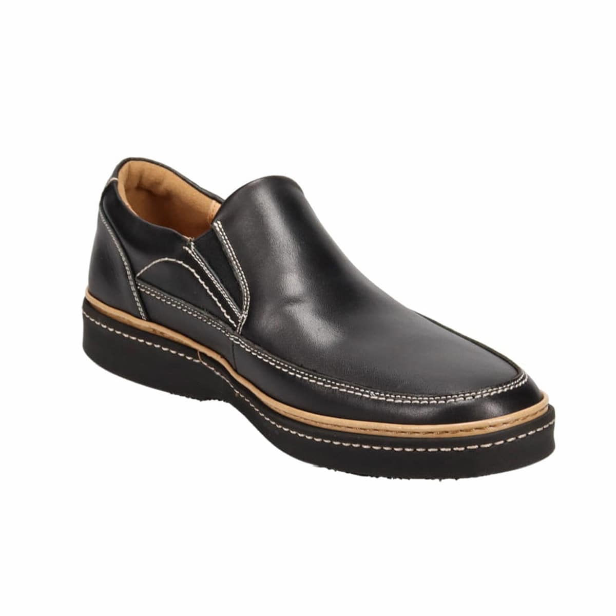 DAKS スリップオン・カジュアルシューズ DA2318 BLACK 25.0
