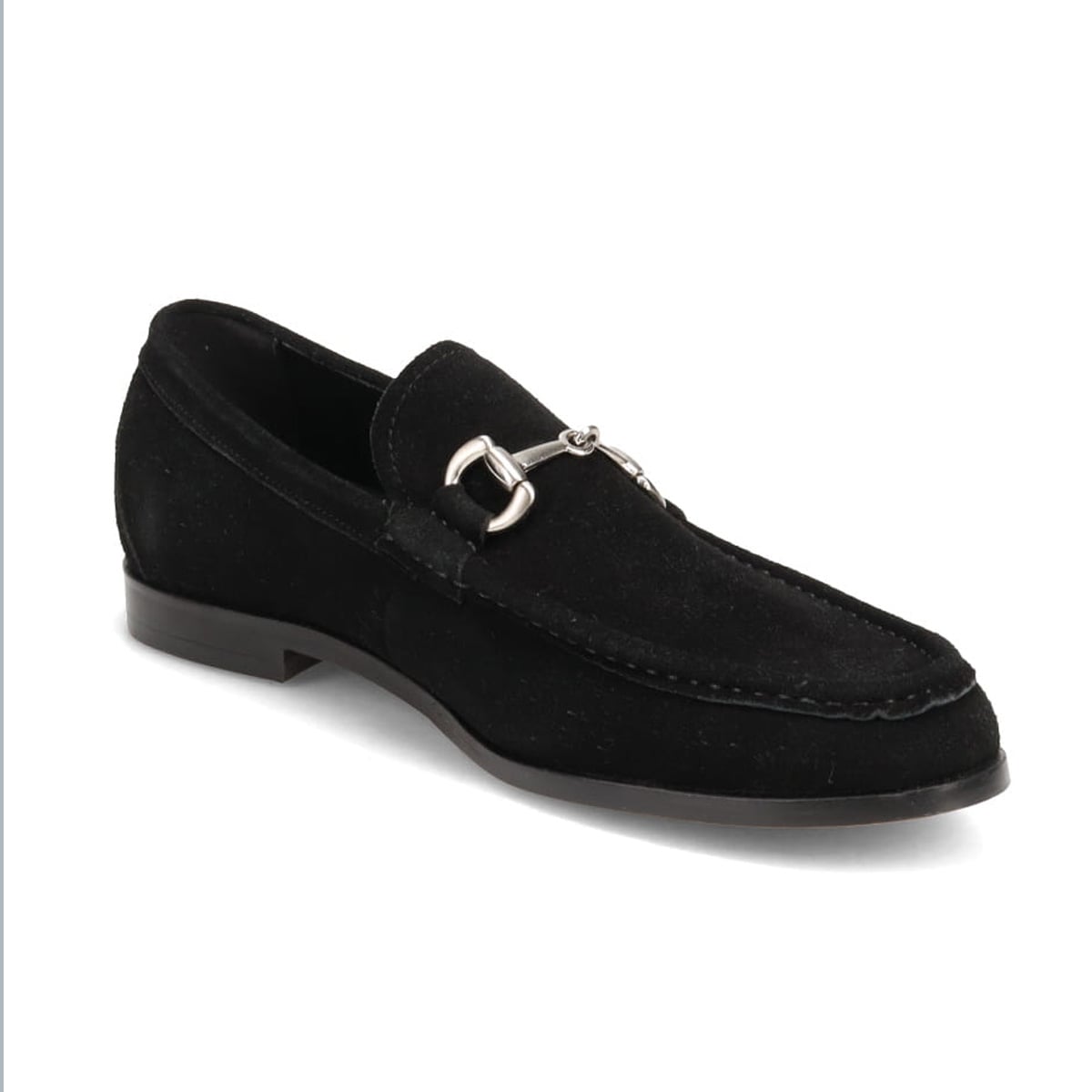 DAKS モカシンビット付きスリップオン・ビジネスシューズ DA5222 BLACK-SILKY 25.0