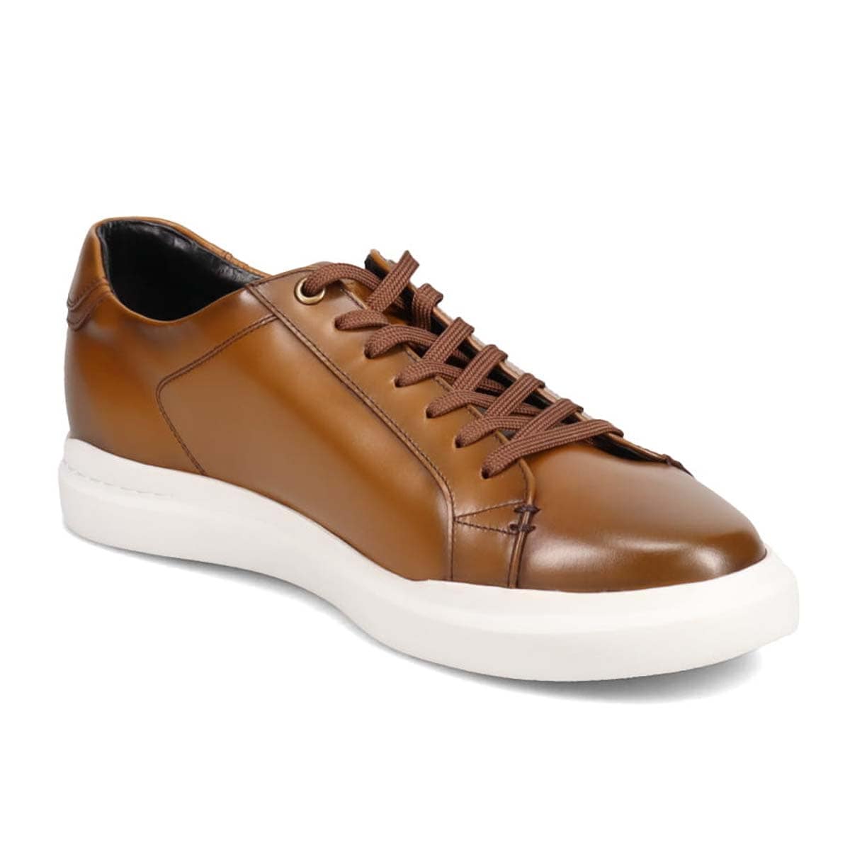 モデロ MODELLO レースアップカジュアルレザースニーカー　DM2751 BROWN 25.0