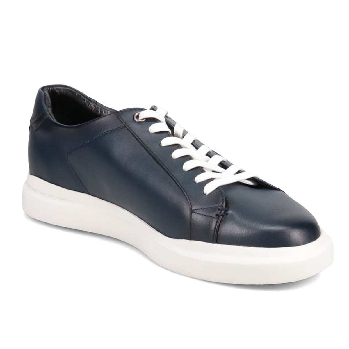 モデロ MODELLO レースアップカジュアルレザースニーカー　DM2751 NAVY 25.0