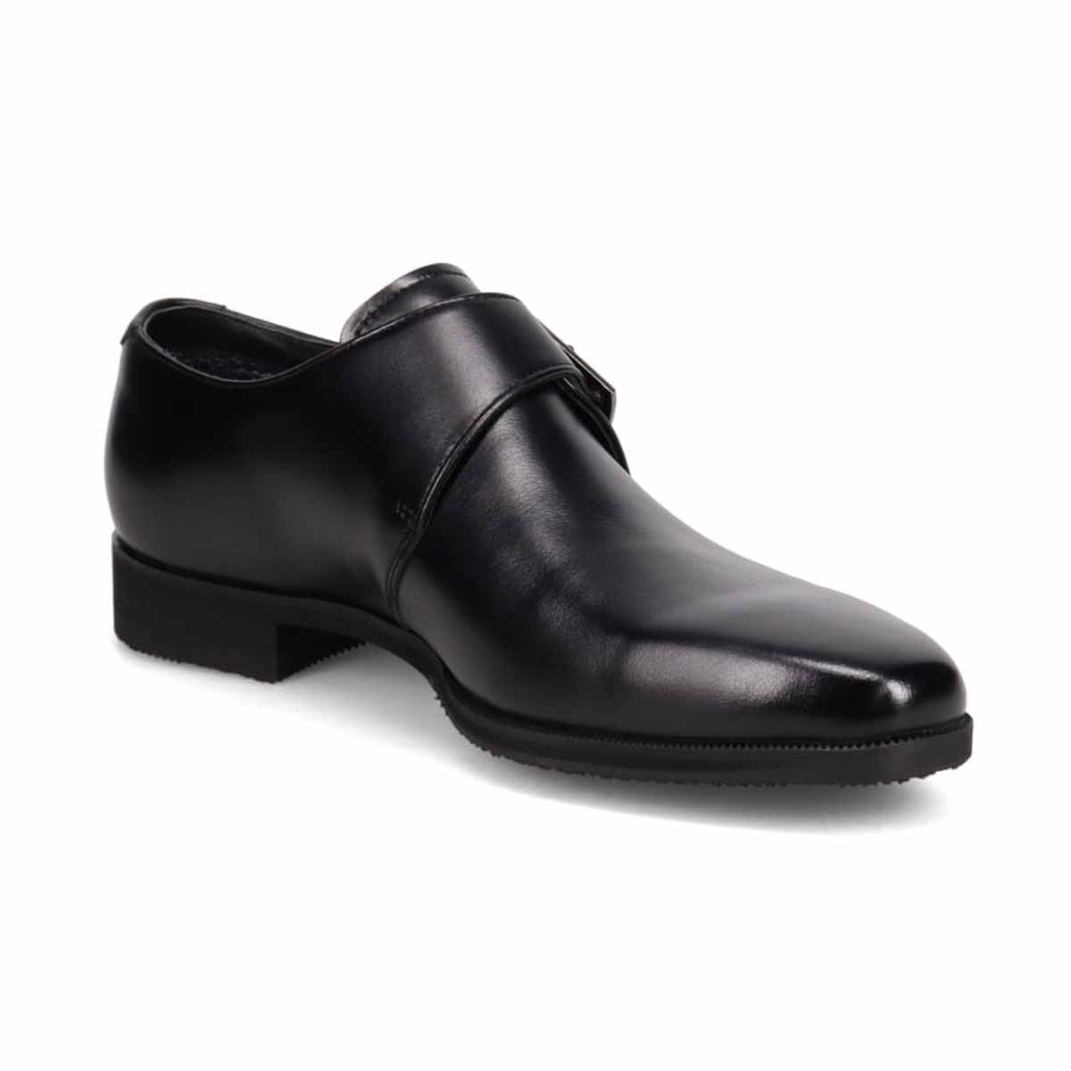 【GORE-TEX】モデロ MODELLO ゴアテックス モンクストラップドレスシューズ　DM2803GH BLACK 25.0