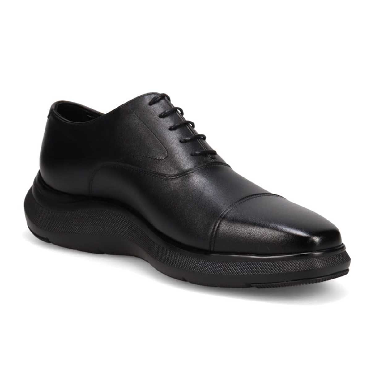 モデロ MODELLO 「リカバリーインソール」搭載で指圧効果により血行を115％促進。内羽根ストレートチップドレスカジュアルシューズ　DM3351R BLACK 25.0