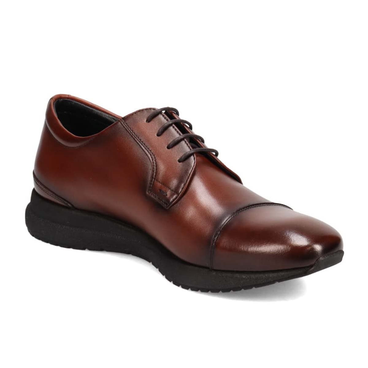 モデロ MODELLO ストレートチップドレスカジュアルレザースニーカー　DM3403 D-BROWN 25.0