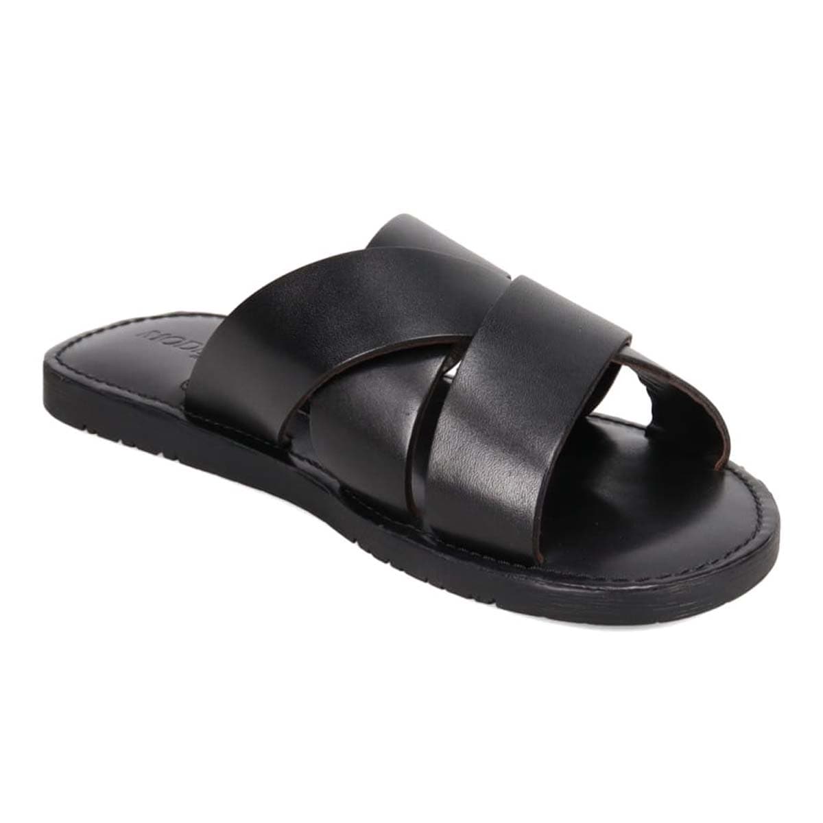 モデロ MODELLO レザーサンダル　DM5316 BLACK M(25.0～25.5cm)