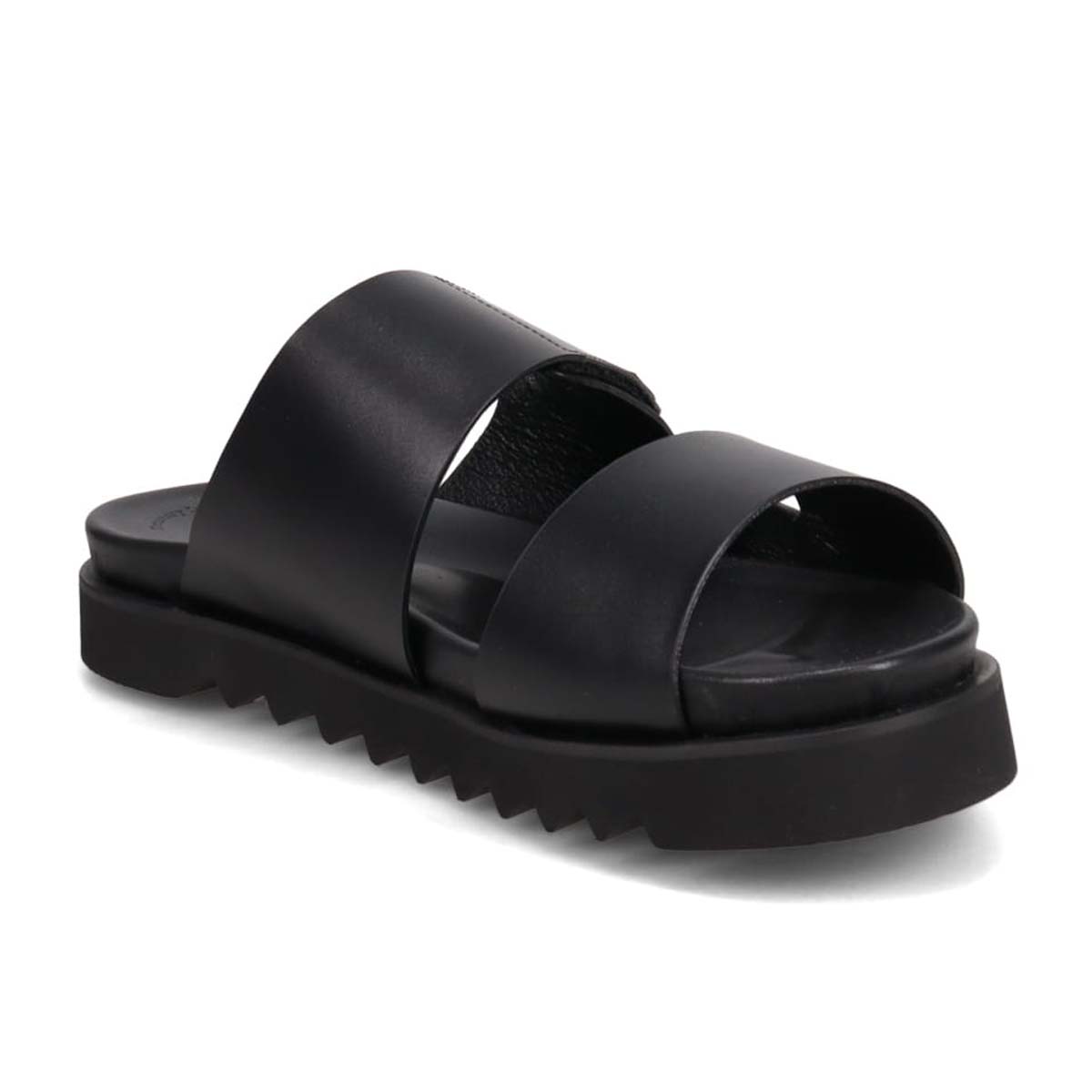 モデロ MODELLO 「リカバリーインソール」搭載で指圧効果により血行を115％促進。Recovery厚底サンダル　DM5320R BLACK M