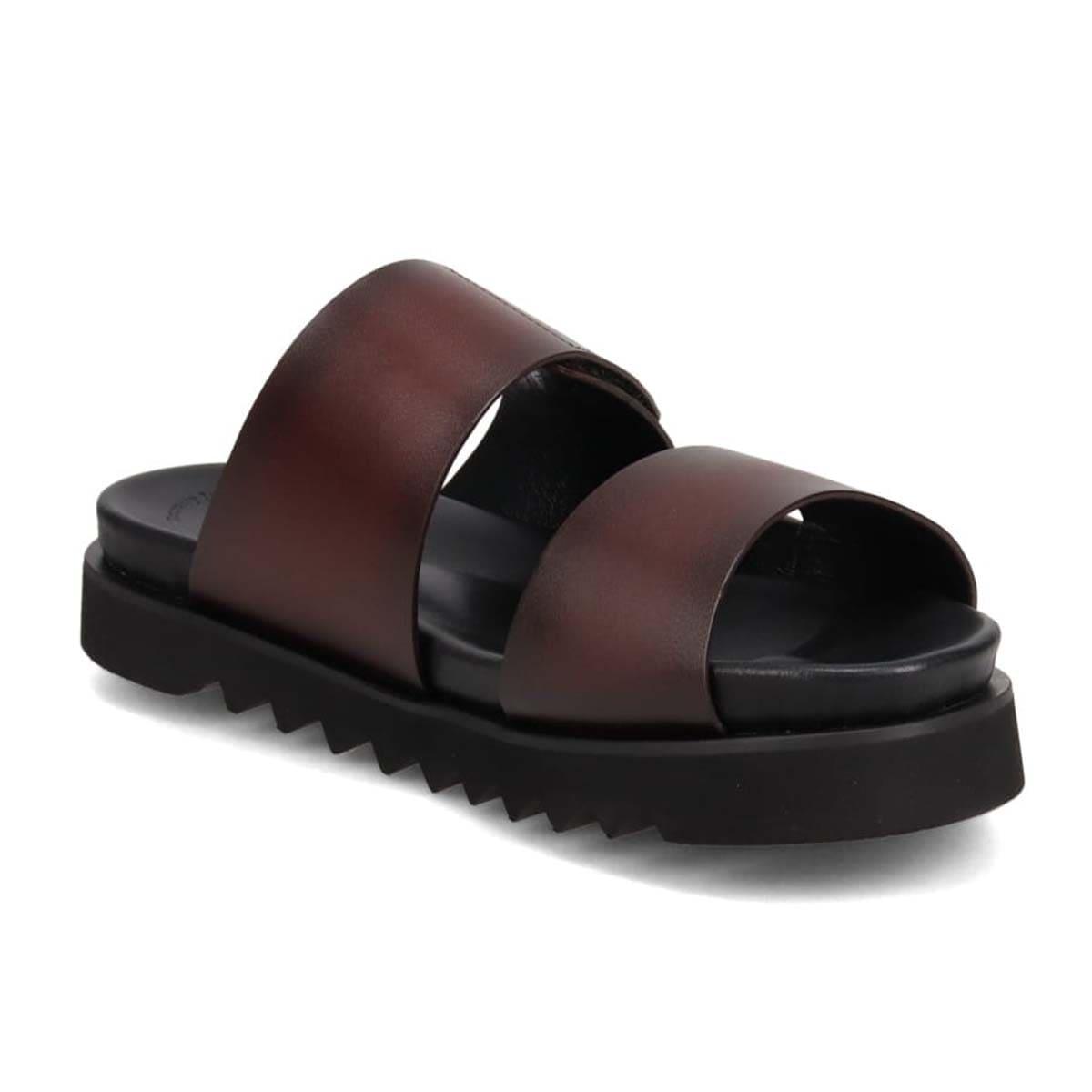 モデロ MODELLO 「リカバリーインソール」搭載で指圧効果により血行を115％促進。Recovery厚底サンダル　DM5320R D-BROWN M