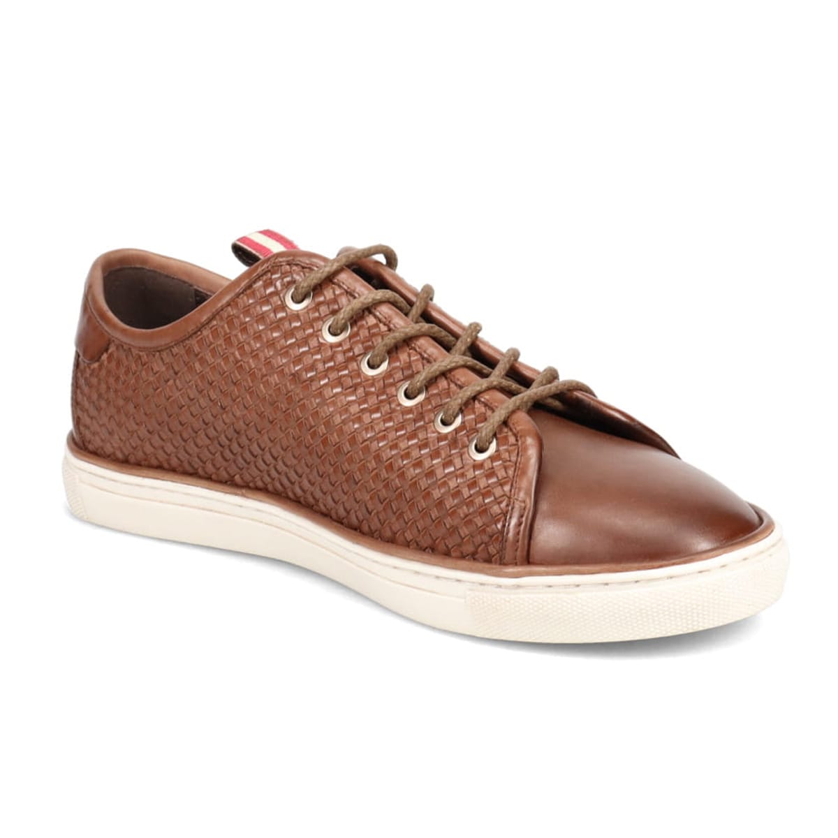 【抗ウイルス・抗菌加工】MODELLO モデロ カジュアル メッシュ レザースニーカー　DM5551 BROWN/C 25.0