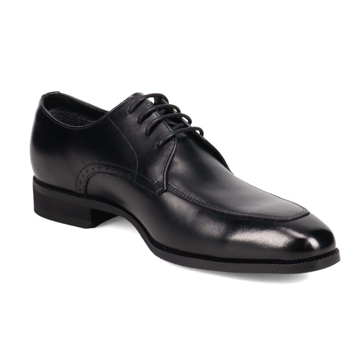 【GORE-TEX】モデロ MODELLO ゴアテックス 高級 スワールモカ 外羽根 ドレスシューズ DM852G BLACK 25.0