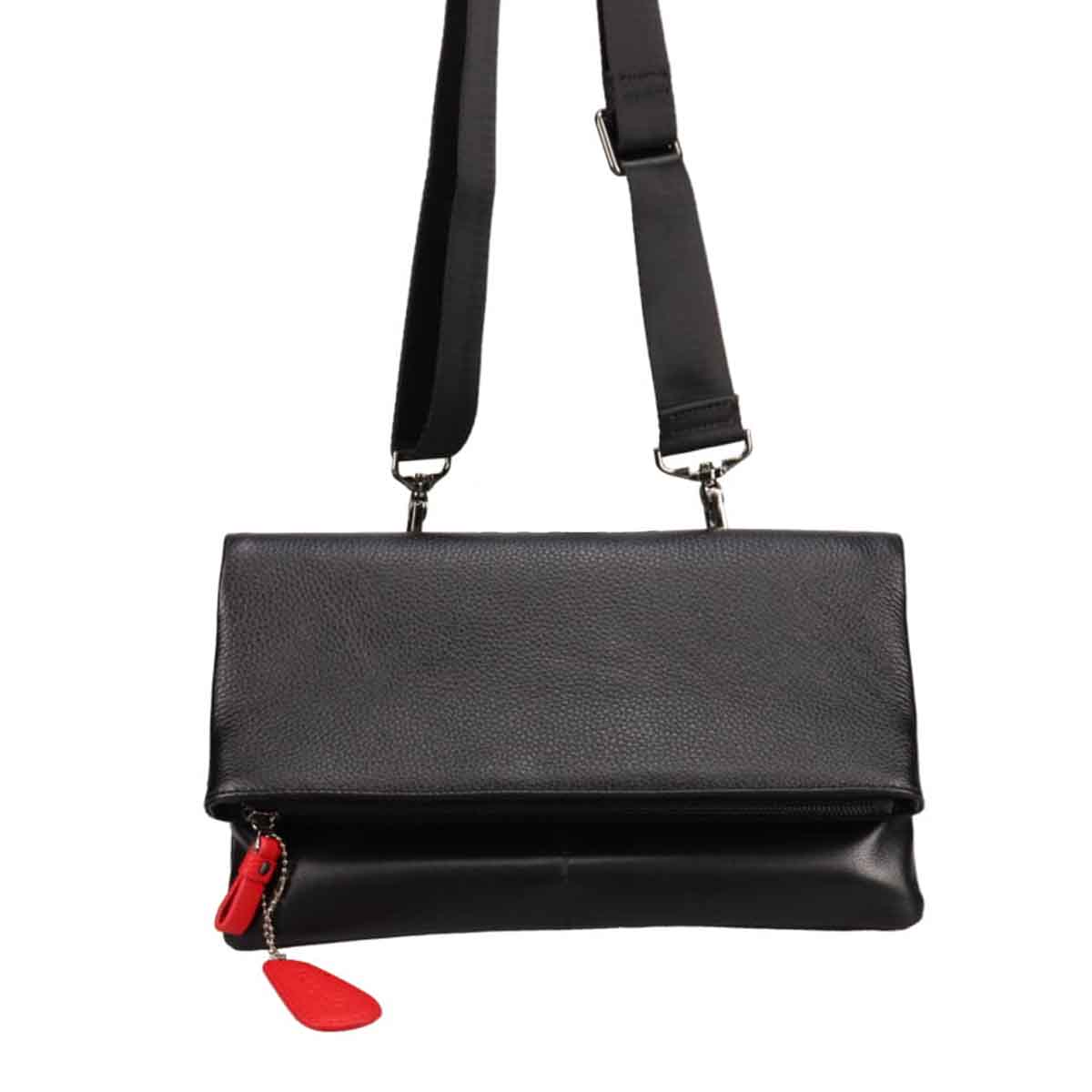 モデロ MODELLO　メンズ本革クラッチバッグ2WAYショルダー　DMB1215 BLACK FREE