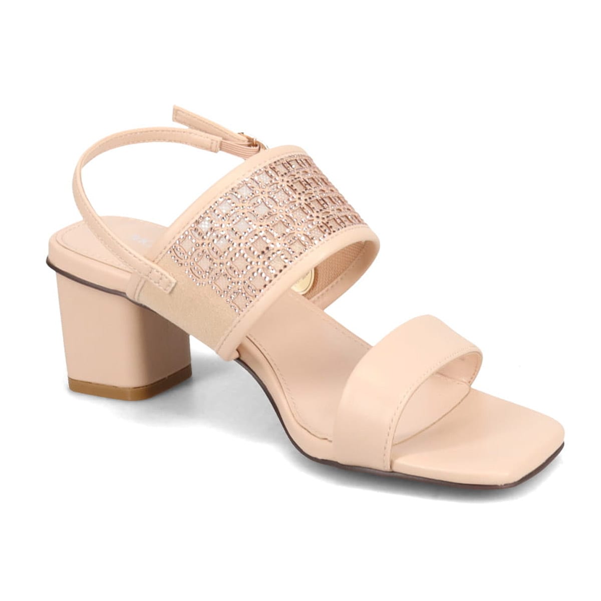 モデロ MODELLO レーザーカット＆貴石デザインサンダル  DML4522 BEIGE 23.0