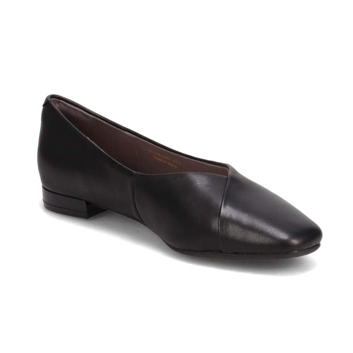 【撥水仕様】モデロ MODELLO 2.0cmヒール バレエシューズ  DML5501 BLACK 23.0