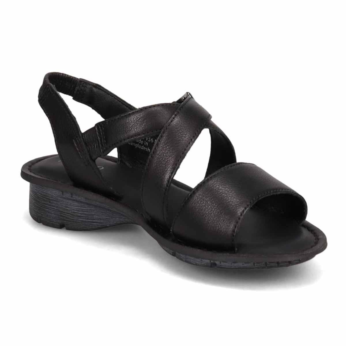 モデロ MODELLO 　ナチュラルレザーフットベットサンダル　DML7156 BLACK M　(23.0～23.5)