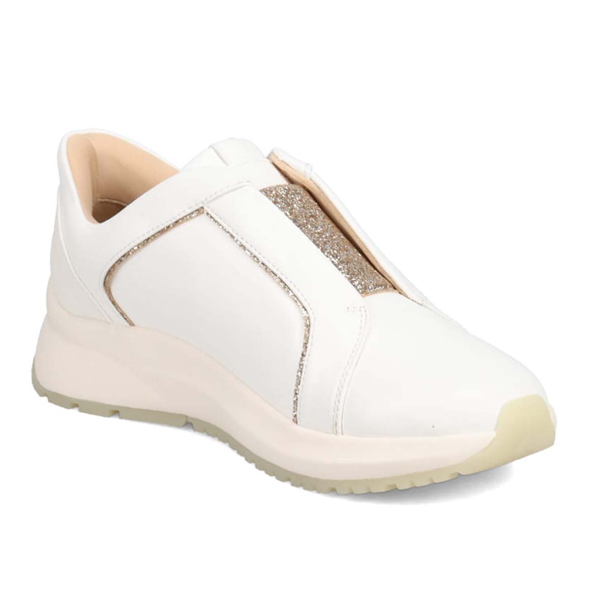 モデロ MODELLO スリッポンスニーカー　DML8807 WHITE 23.0