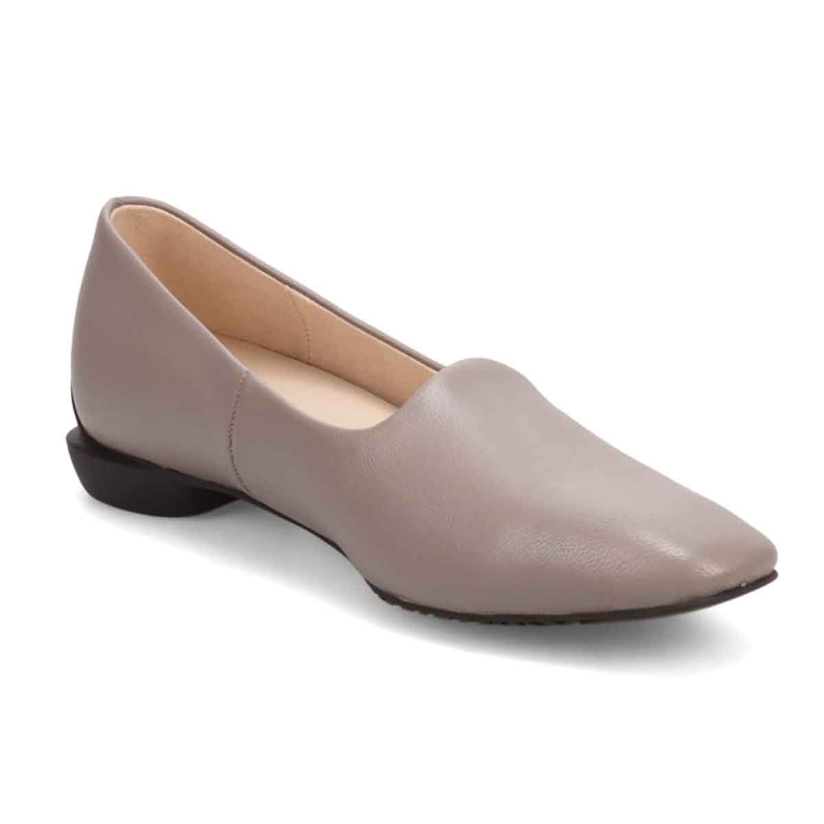 モデロ MODELLO 「Recovery Shiatsu Insole」搭載で指圧効果により血行をよくする。快適な履き心地のスクエアシューズ DML8829R GREGE 23.0