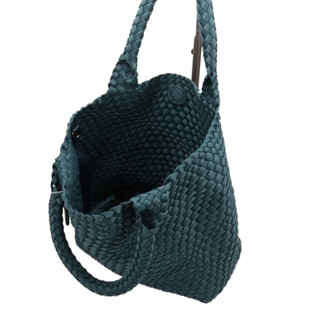 モデロ MODELLO 艶のあるメッシュ素材の大人アイテム メッシュバッグ　DMLB110 NAVY FREE