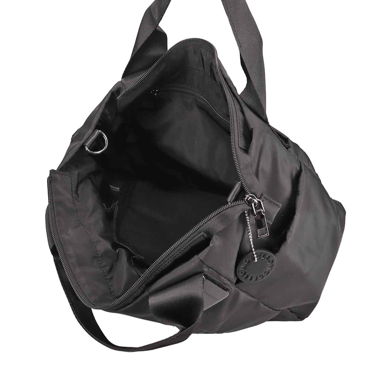 モデロ MODELLO　軽量ナイロン 2WAY マルチポケットトートバッグ　DMLB116 BLACK FREE