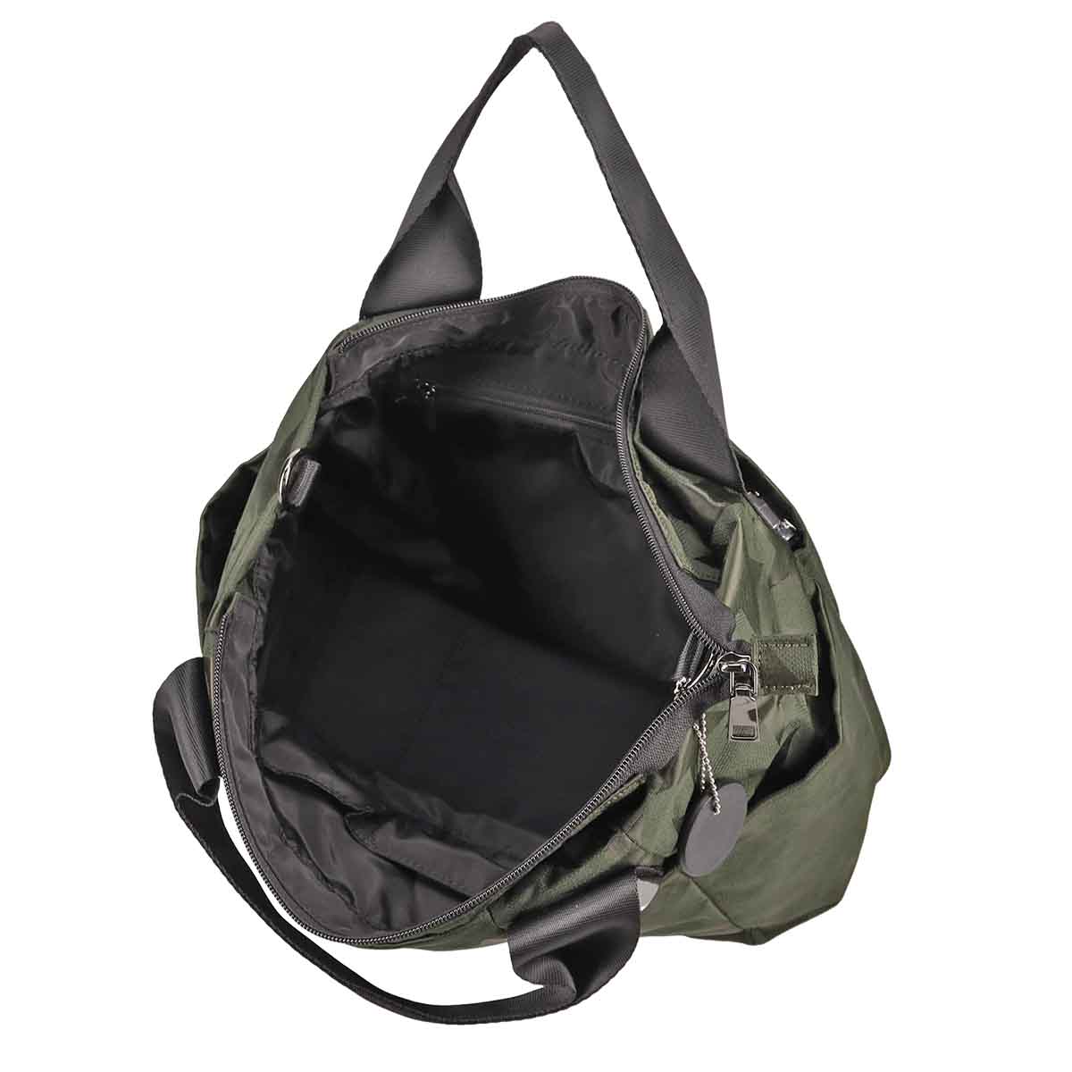 モデロ MODELLO　軽量ナイロン 2WAY マルチポケットトートバッグ　DMLB116 KHAKI-PRINT FREE