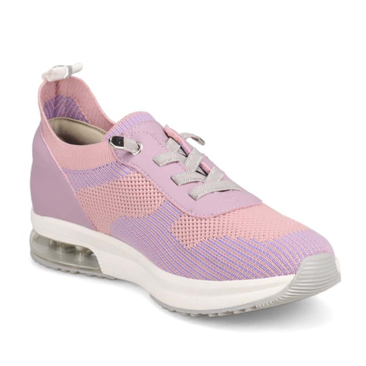 エル スポーツ ELLESPORT ニットスニーカー　ESP12593 LAVENDER 23