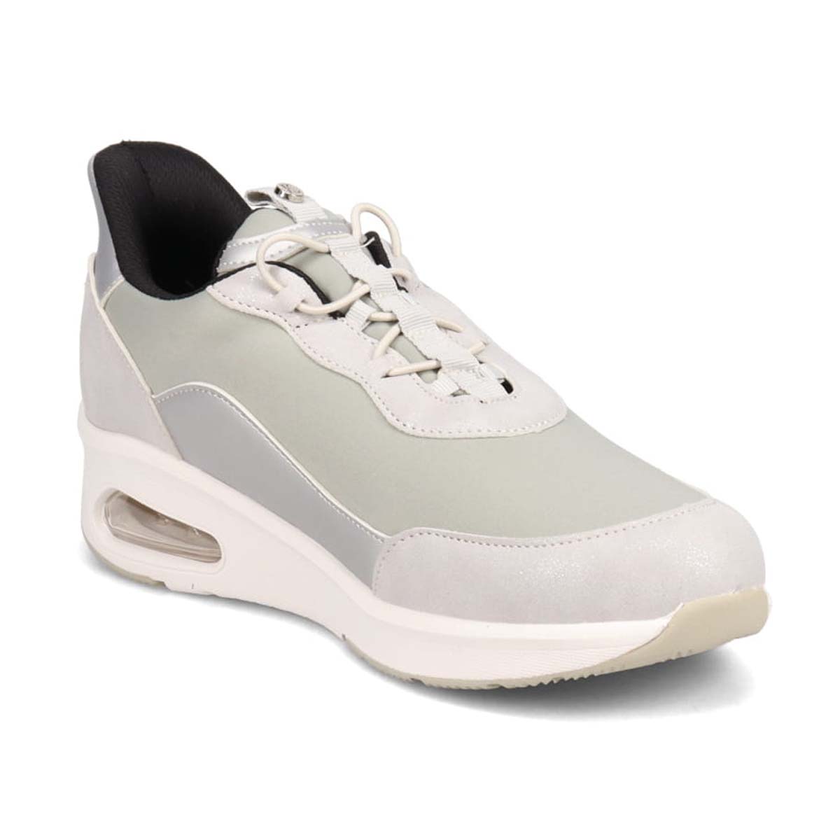 エル スポーツ ELLESPORT クイックフィットエアソールスニーカー　ESP12599 GRAY 23.0