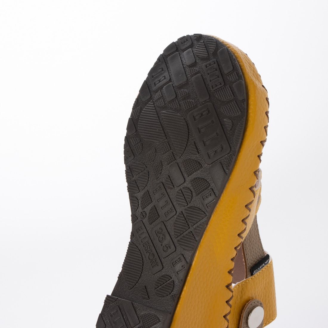 エル スポーツ ELLESPORT 　2WAYウェッジサンダル　ESP12741 YELLOW/BEIGE 23