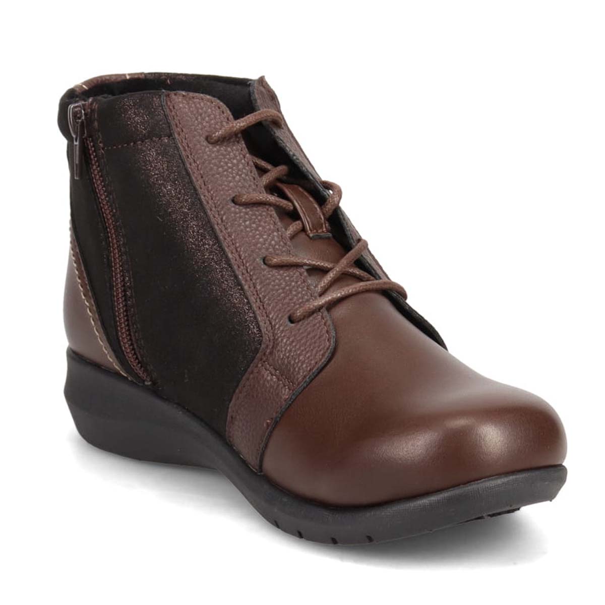 【撥水仕様】シティ ゴルフ City Golf 軽量カジュアルショートブーツ　GFL1526 D-BROWN 23.0