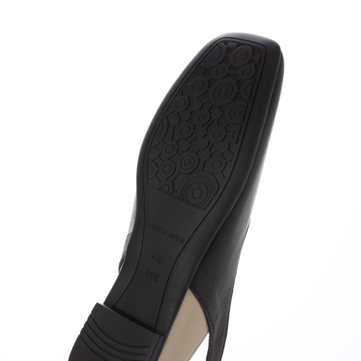 HIROKO KOSHINO バックストラップレザーパンプス　HKL3634 BLACK 23.0