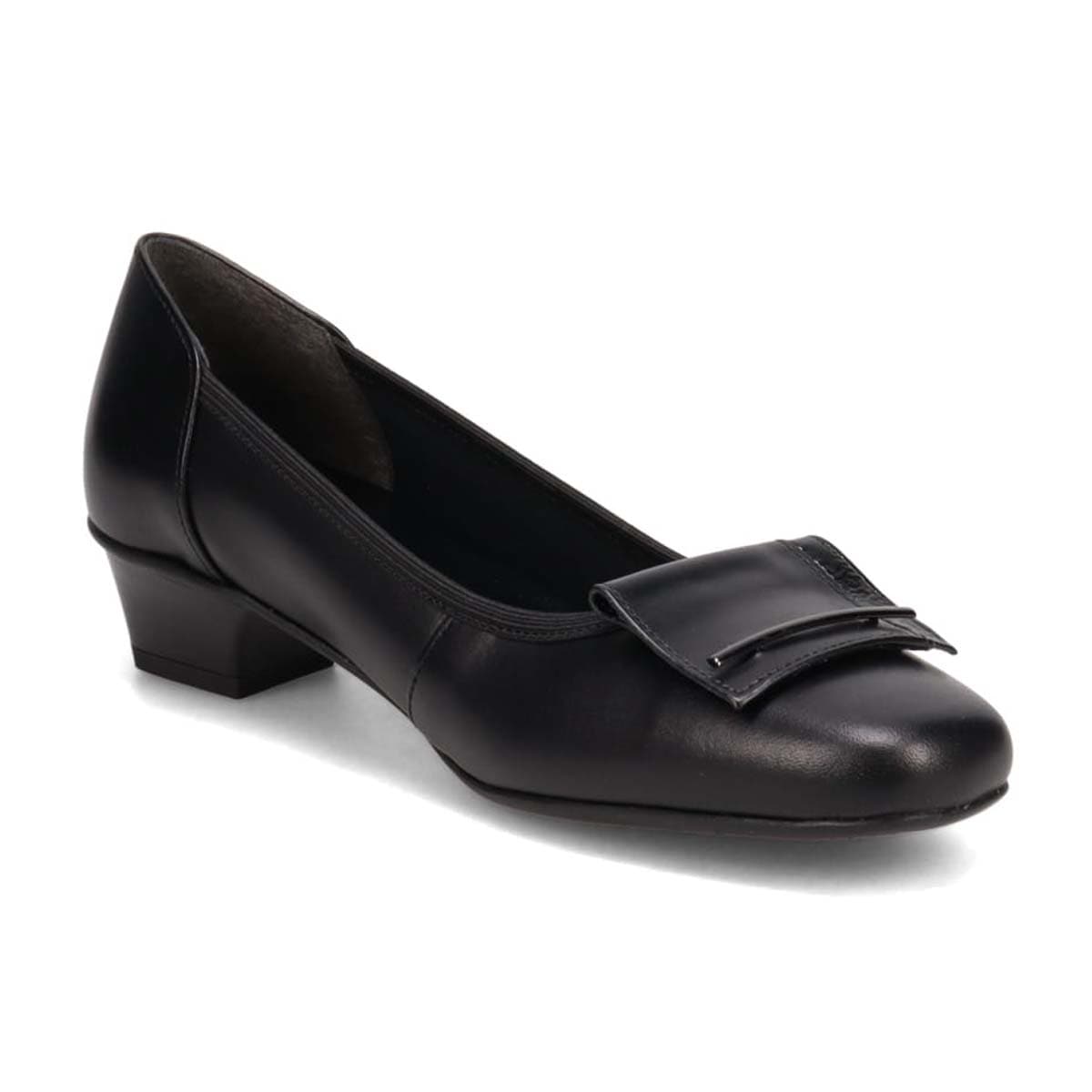 HIROKO KOSHINO  ベーシックローヒールパンプス　HKL5154 BLACK 23.0