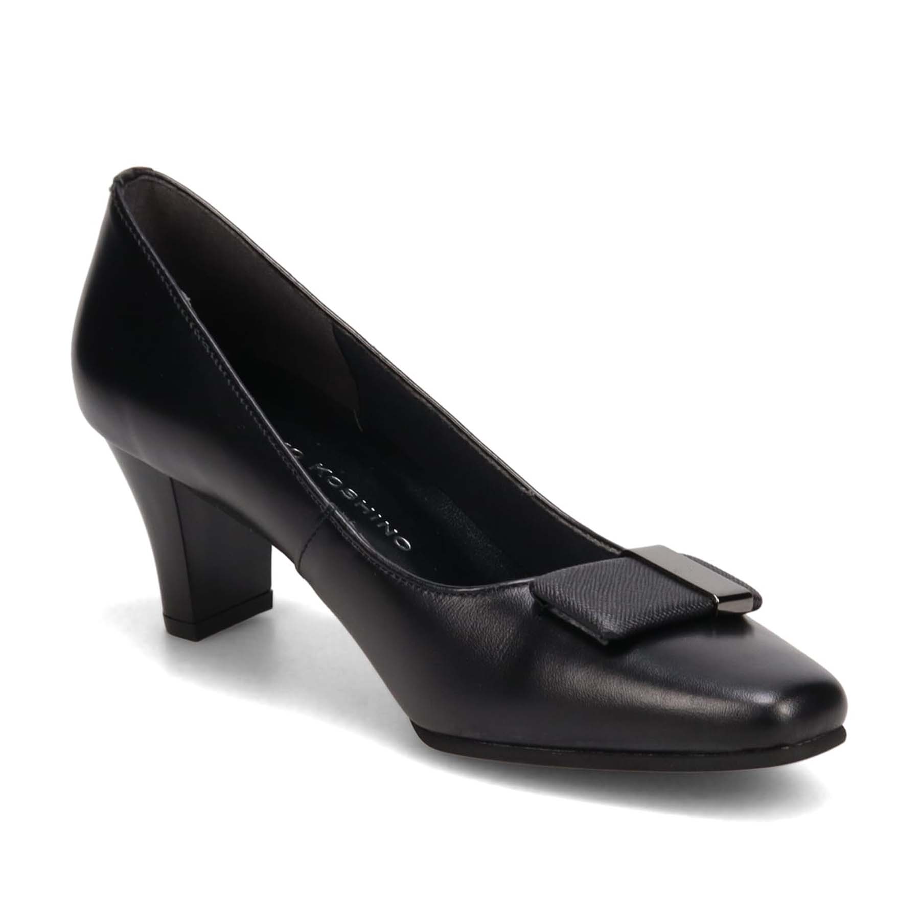 HIROKO KOSHINO  きれいめヒールパンプス　HKL5156 BLACK 23.0