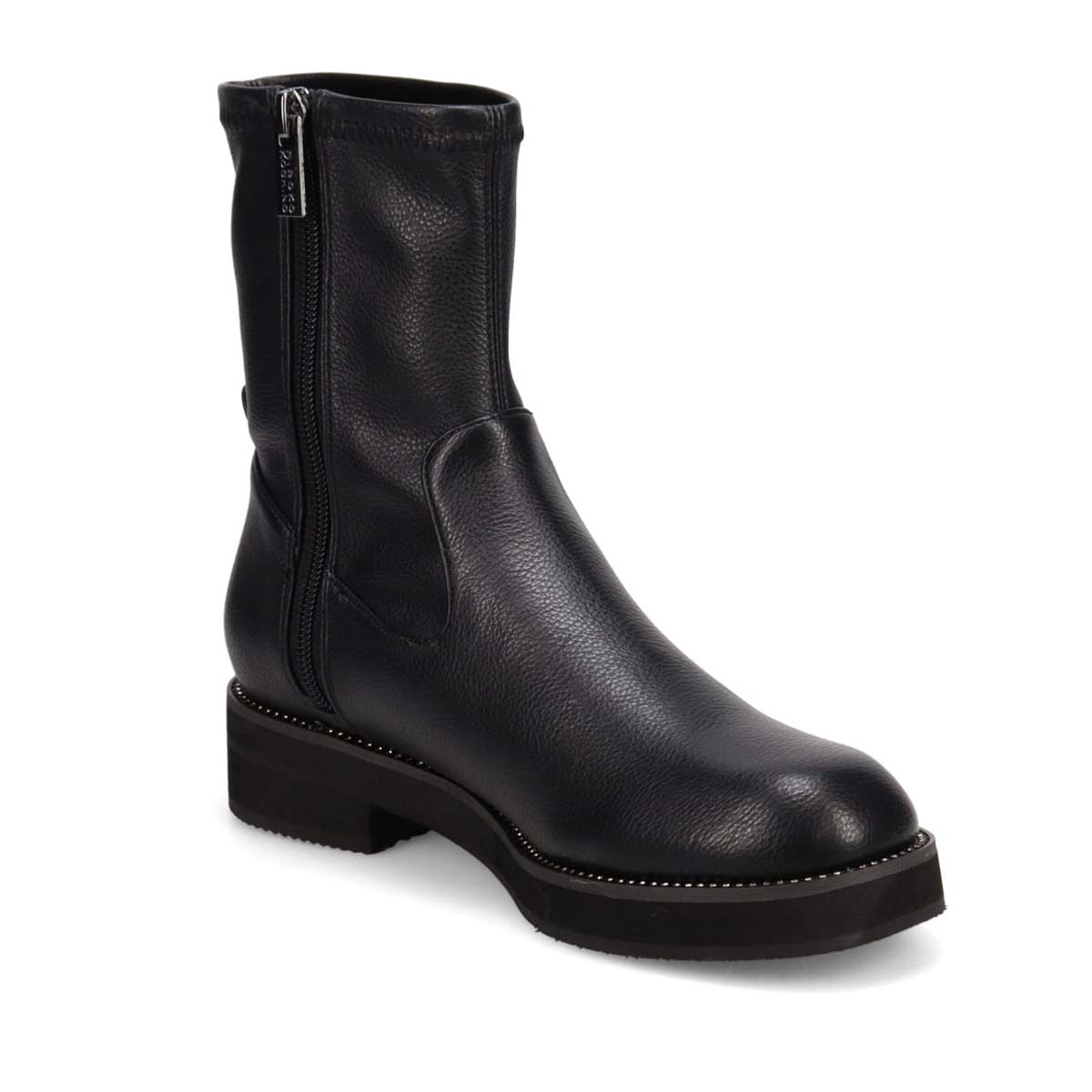 HIROKO KOSHINO カジュアルショートブーツ　HKL8004 BLACK 23.0