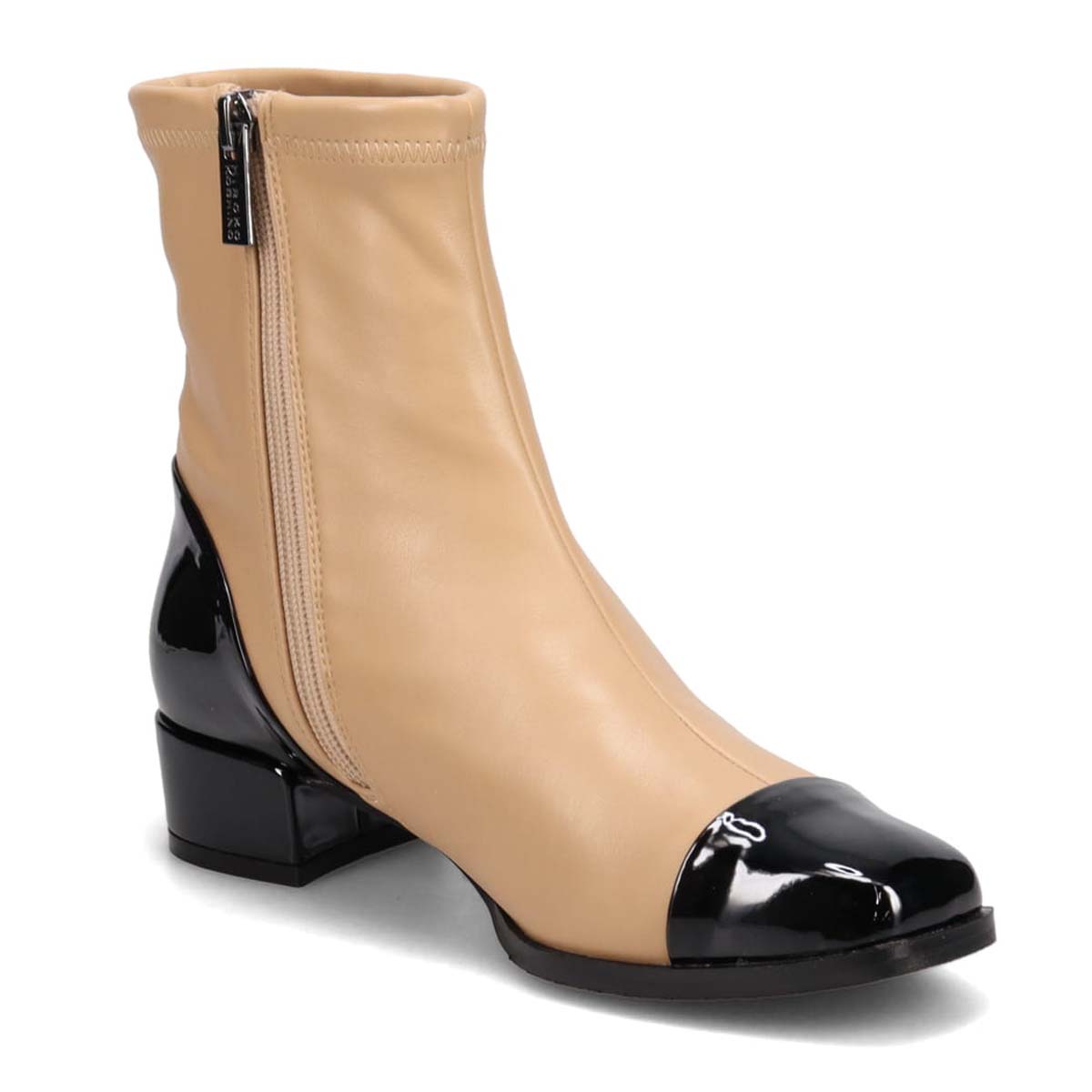 HIROKO KOSHINO 撥水加工ショートブーツ　HKL8005 BEIGE/C 23.0