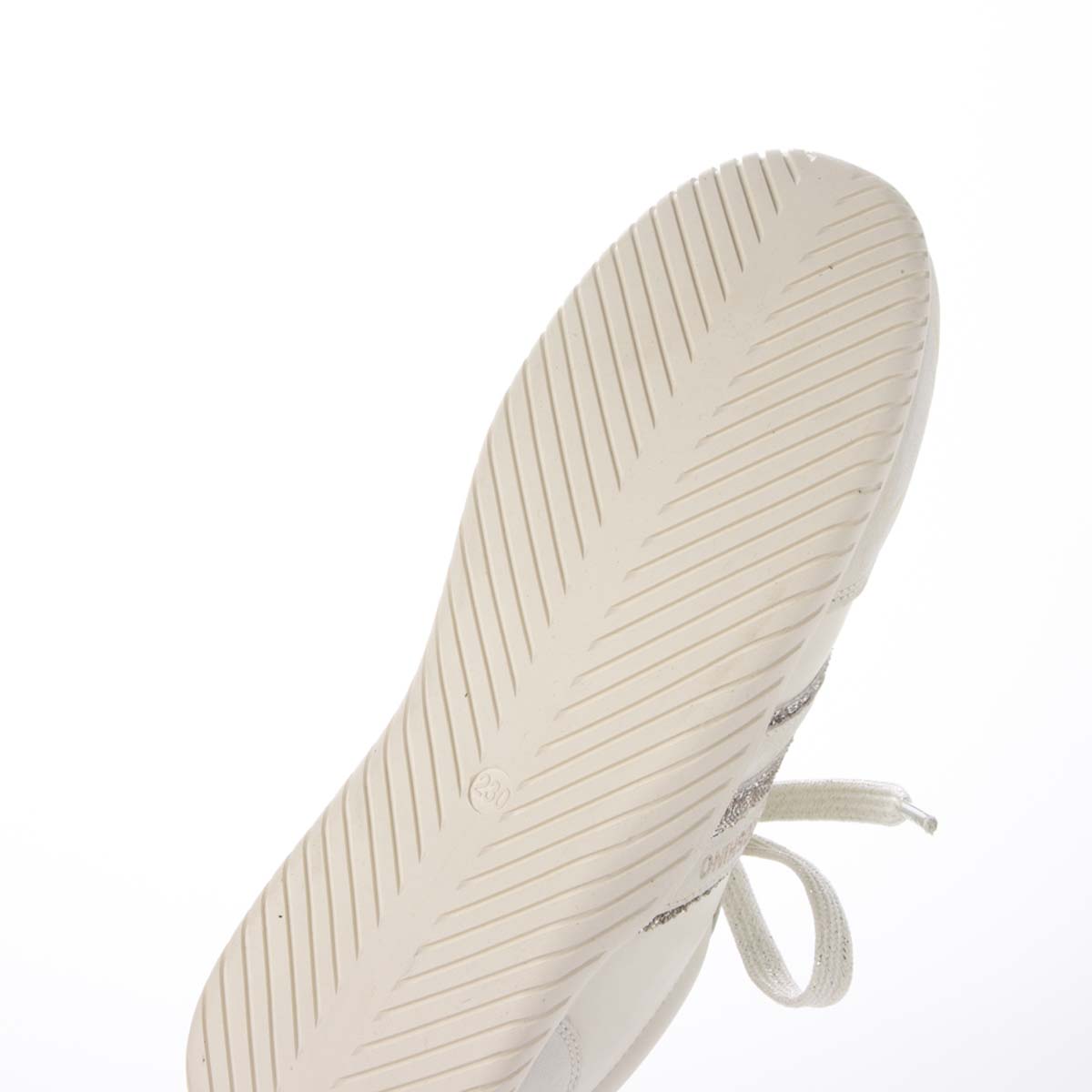 HIROKO KOSHINO レースアップスニーカー　HKL9000 WHITE 23.0