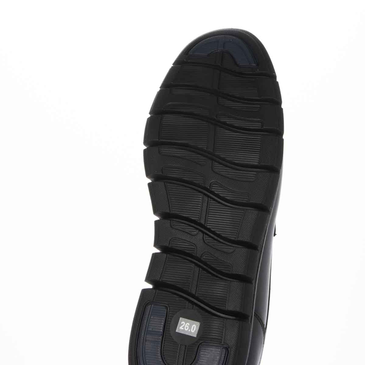 HIROKO KOSHINO HOMME  メンズ スリッポンドレスシューズ　HR5014 BLACK 25.0