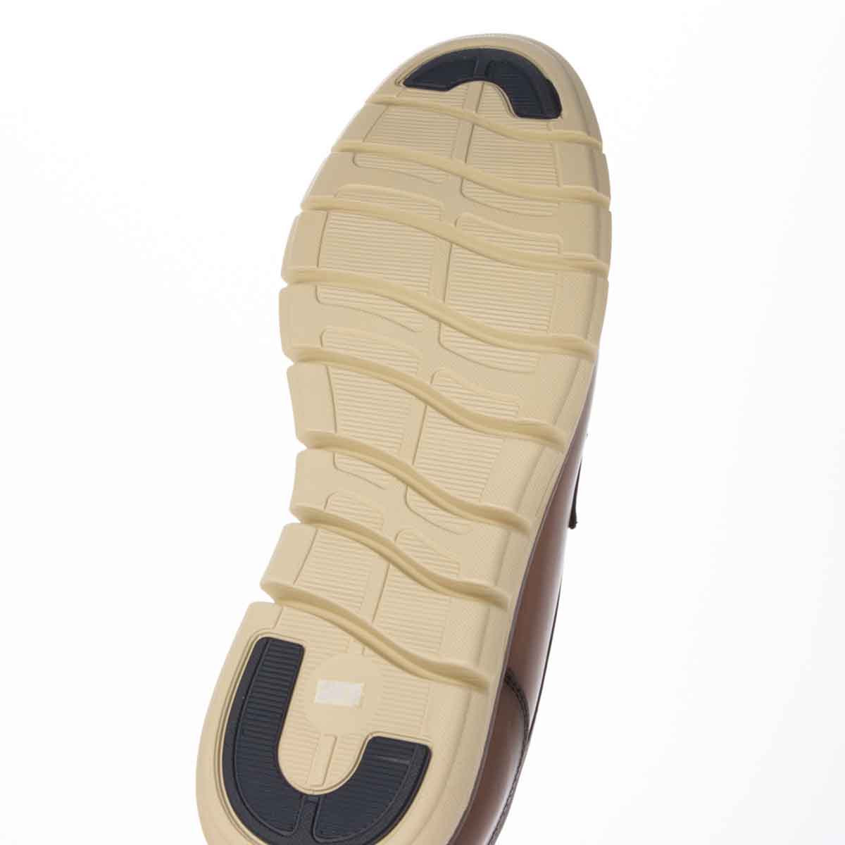 HIROKO KOSHINO HOMME  メンズ スリッポンドレスシューズ　HR5014 BROWN 25.0