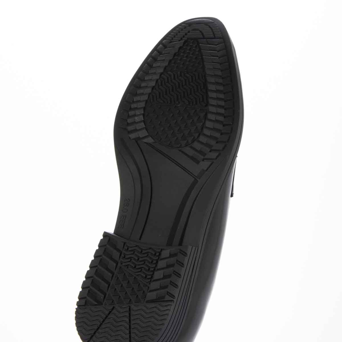 HIROKO KOSHINO HOMME  メンズ COVEROSS Bee ビット付きスリッポンドレスシューズ　HR7015 BLACK 25.0