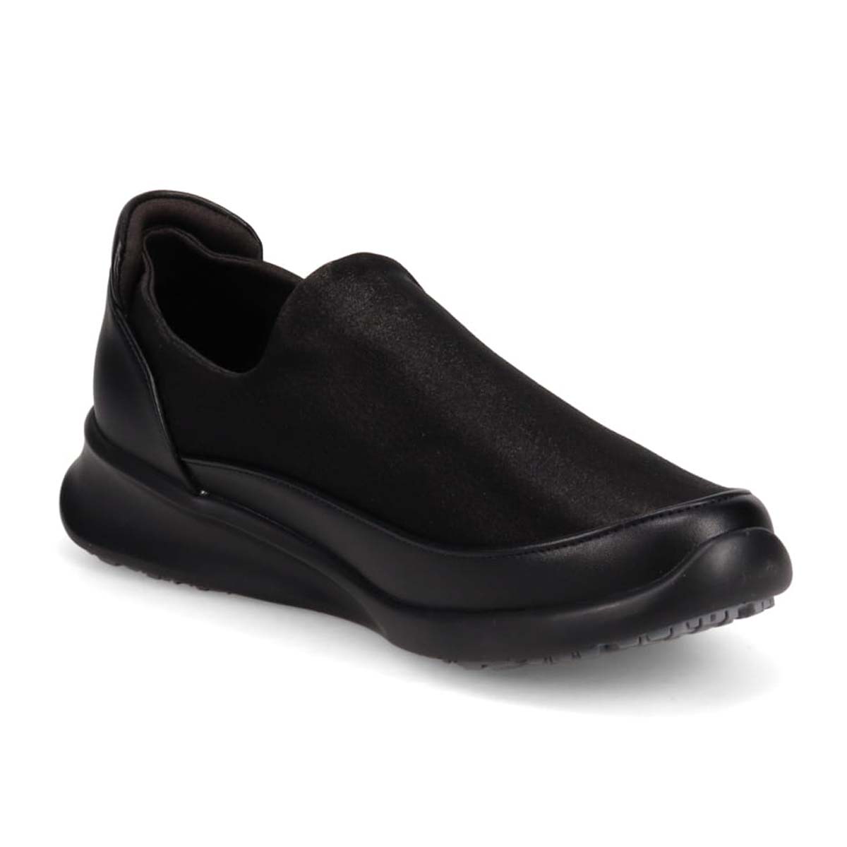 HIROKO KOSHINO FEMME　グラスファイバー入り寒冷地用ソールの上品なスリップオン　HRL2023 BLACK 23
