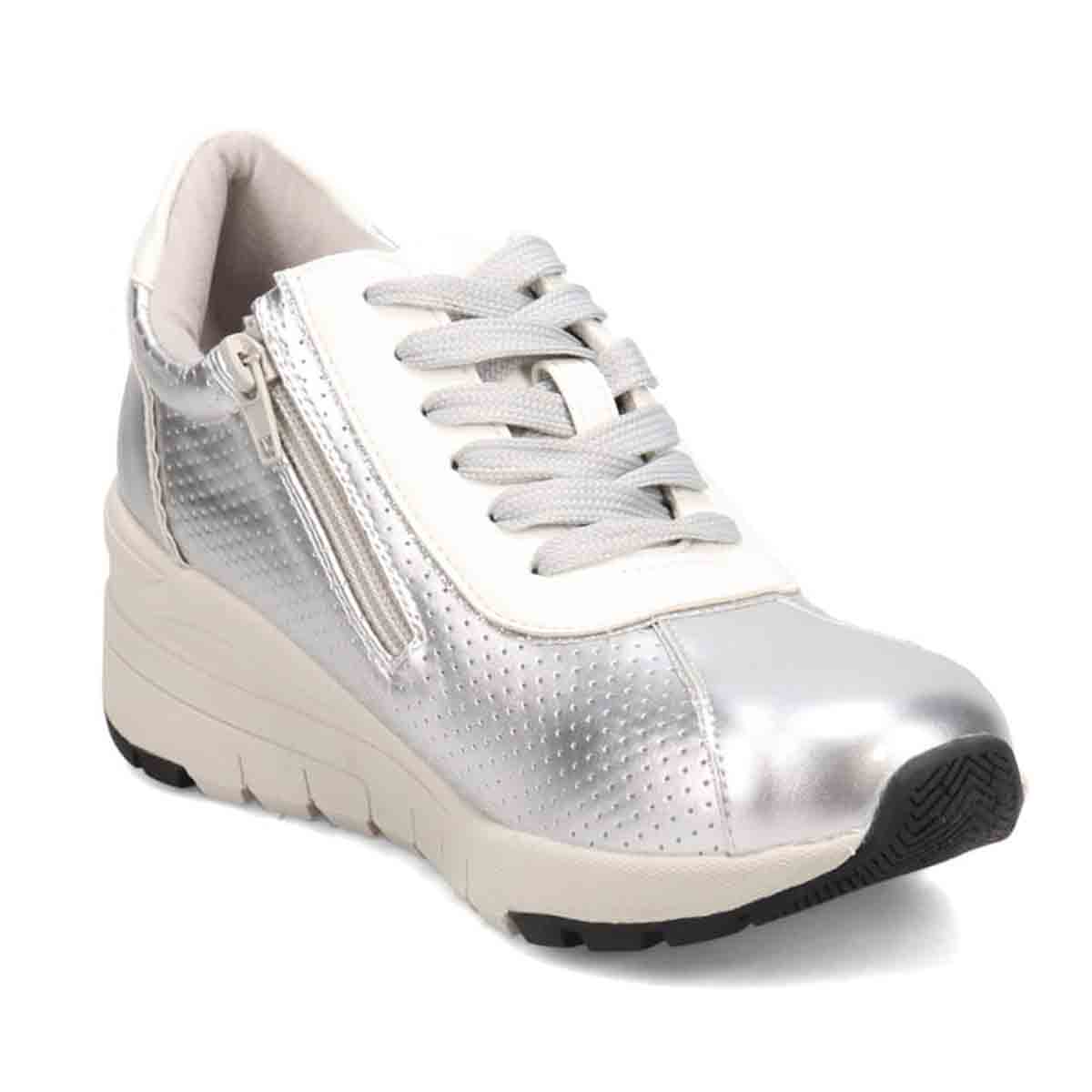 HIROKO KOSHINO FEMME　お洒落ウォーキングシューズ　HRL3005 SILVER 23.0