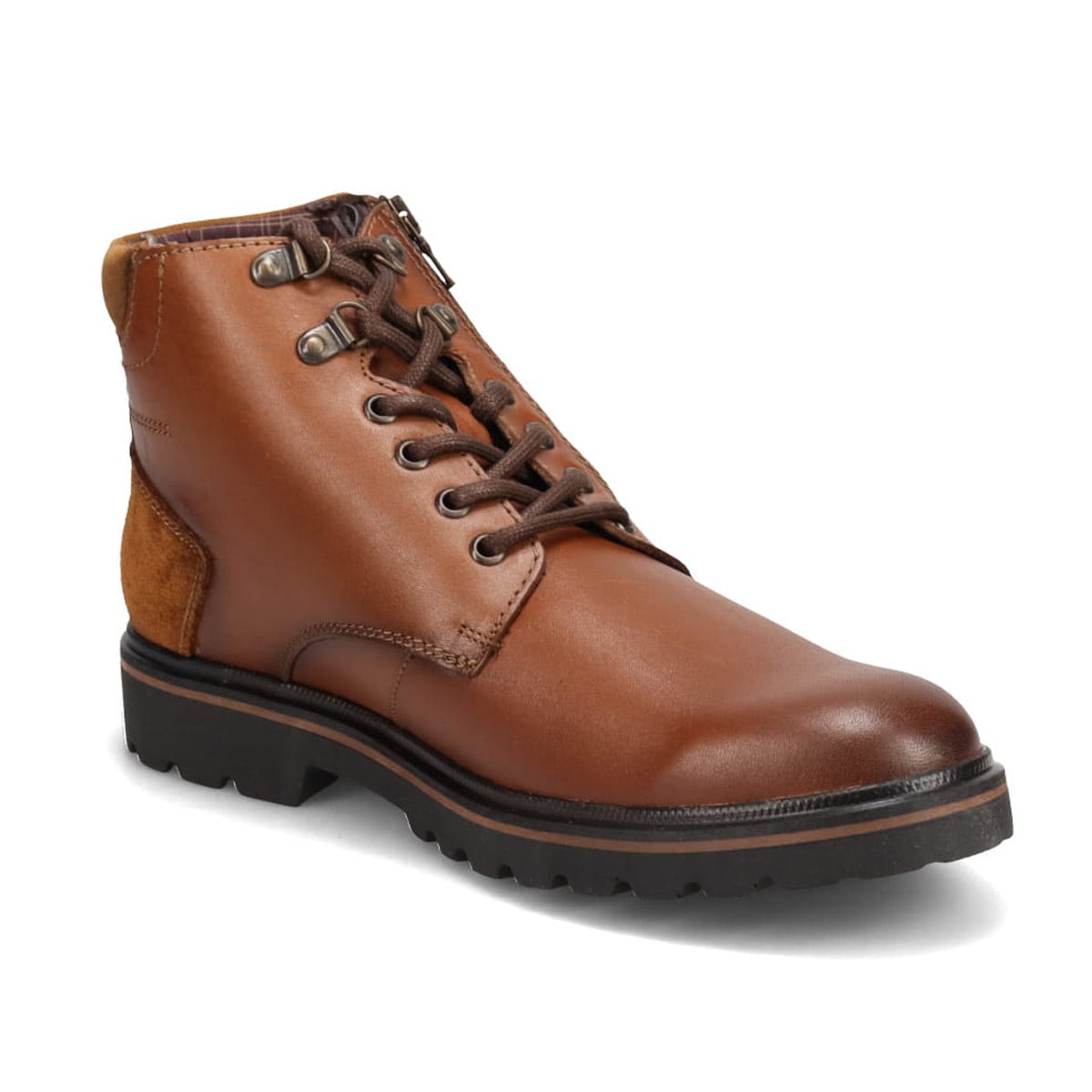 フレクシィ flexi レースアップカジュアルブーツ   IMFX41124 TAN 25.0