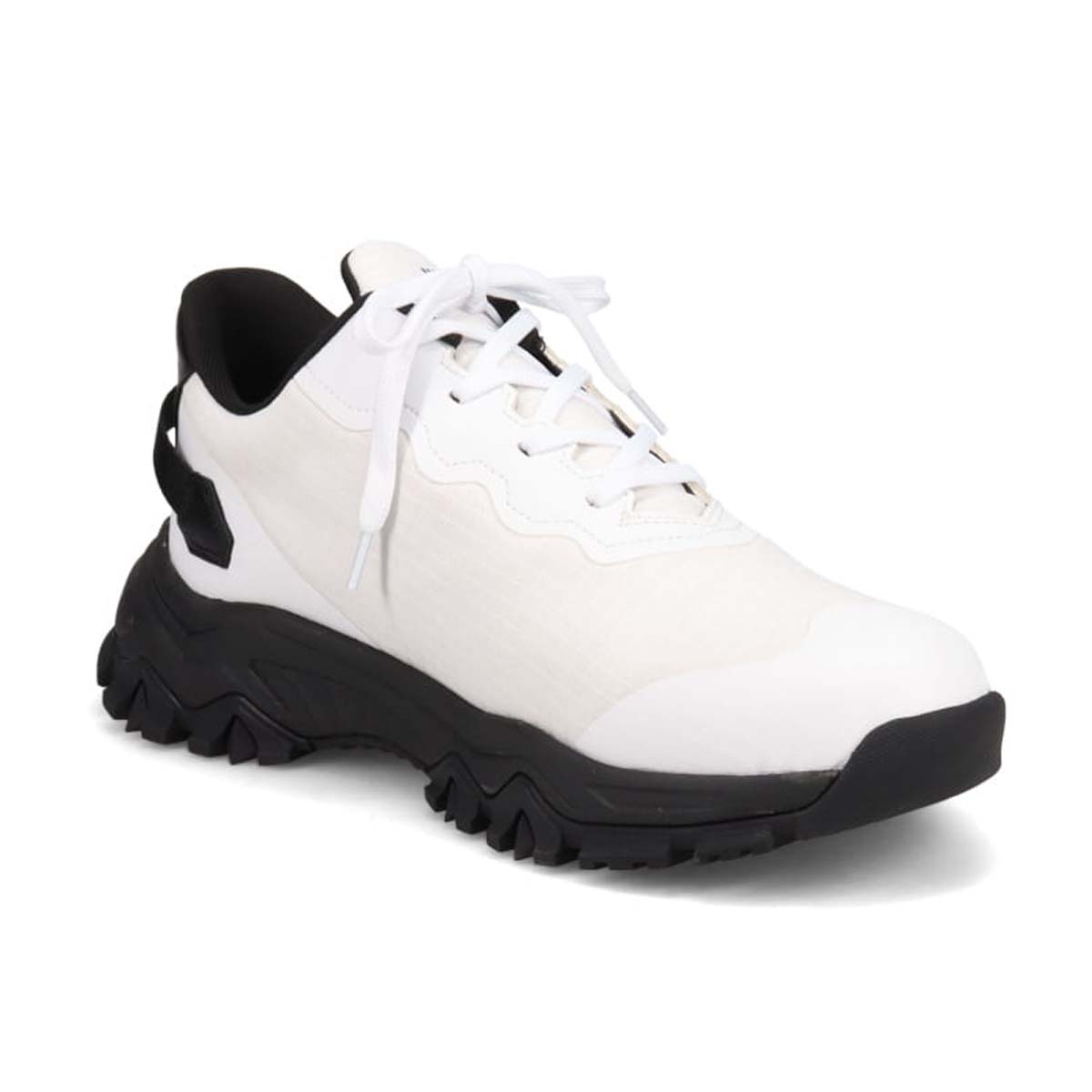 ランバンオンブルー LANVIN en Bleu 「リカバリーインソール」搭載で指圧効果により血行を115％促進。トレイルランニングスニーカー　LB1006XR WHITE 25.0