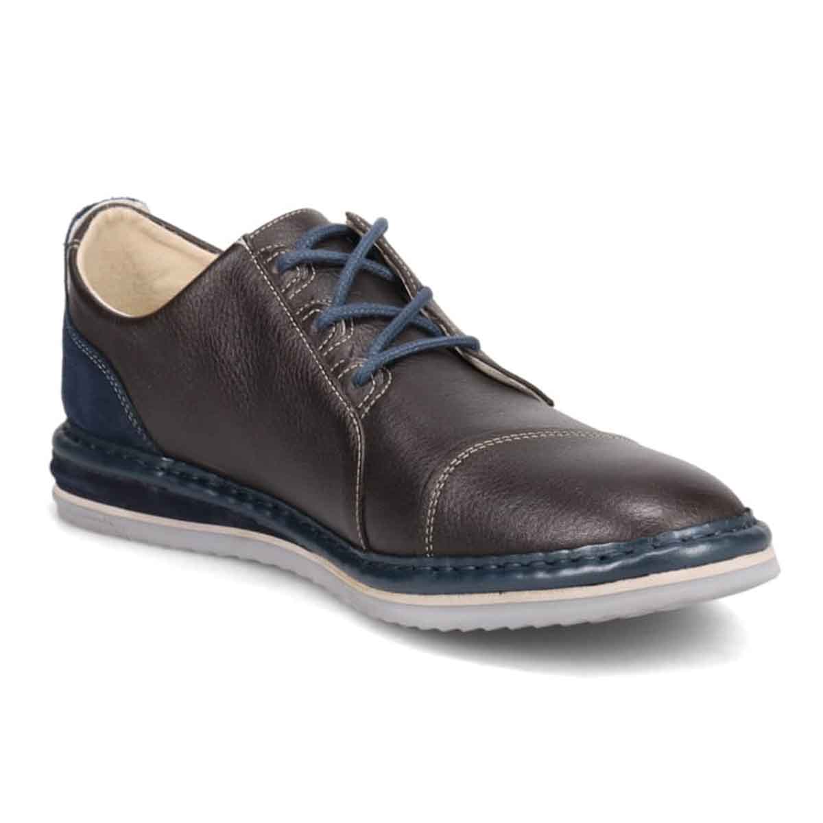 ランバンオンブルー LANVIN en Bleu 「Recovery Shiatsu Insole」搭載で指圧効果により血行を115％促進。LANVIN en Bleu　レースアップ カジュアルシューズ  LB1014XR D-GRAY 25.0