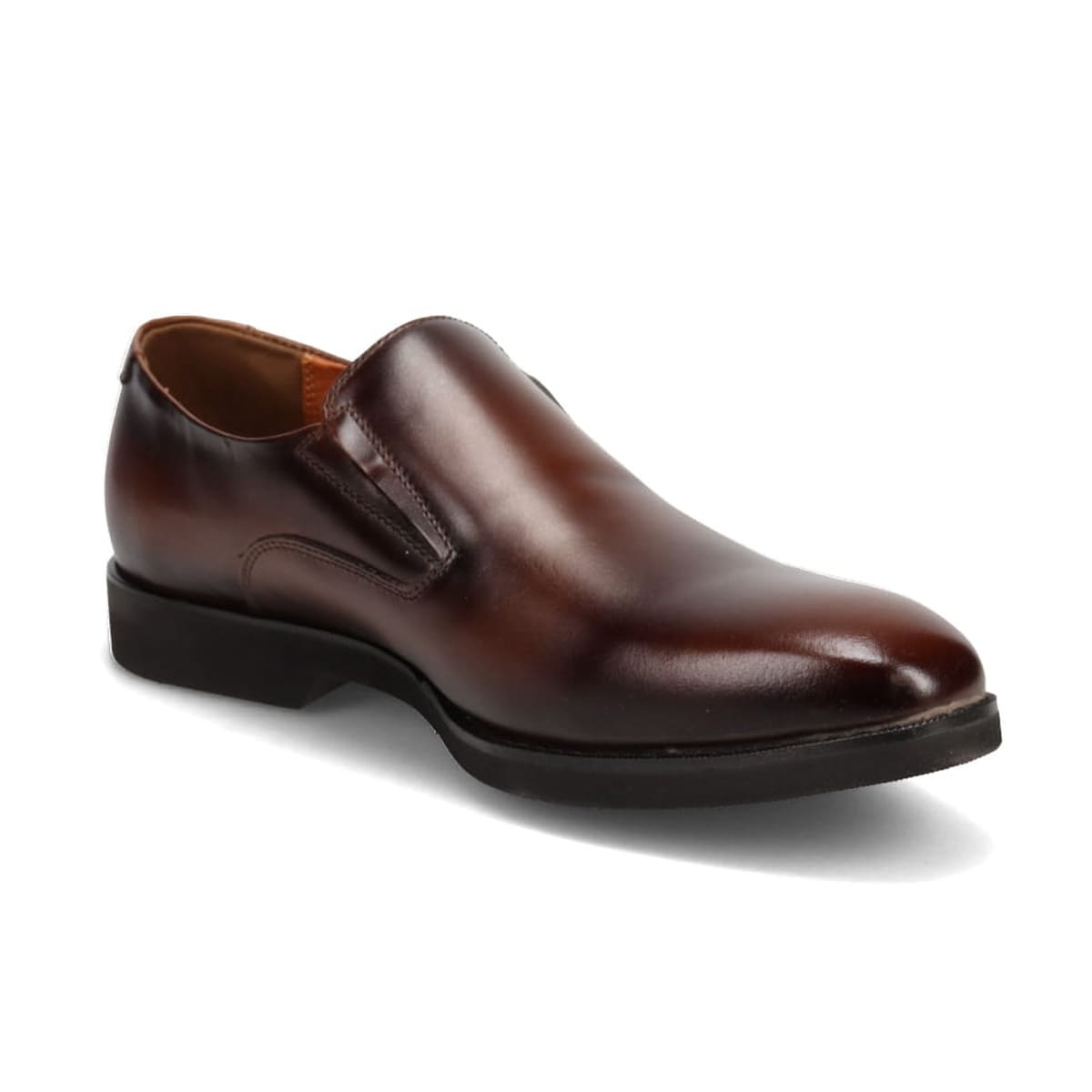 ルーテシア LUTECIA 立体的に見えるラストを使用した軽量スリッポン ドレスシューズ　LU7115 BROWN 25.0