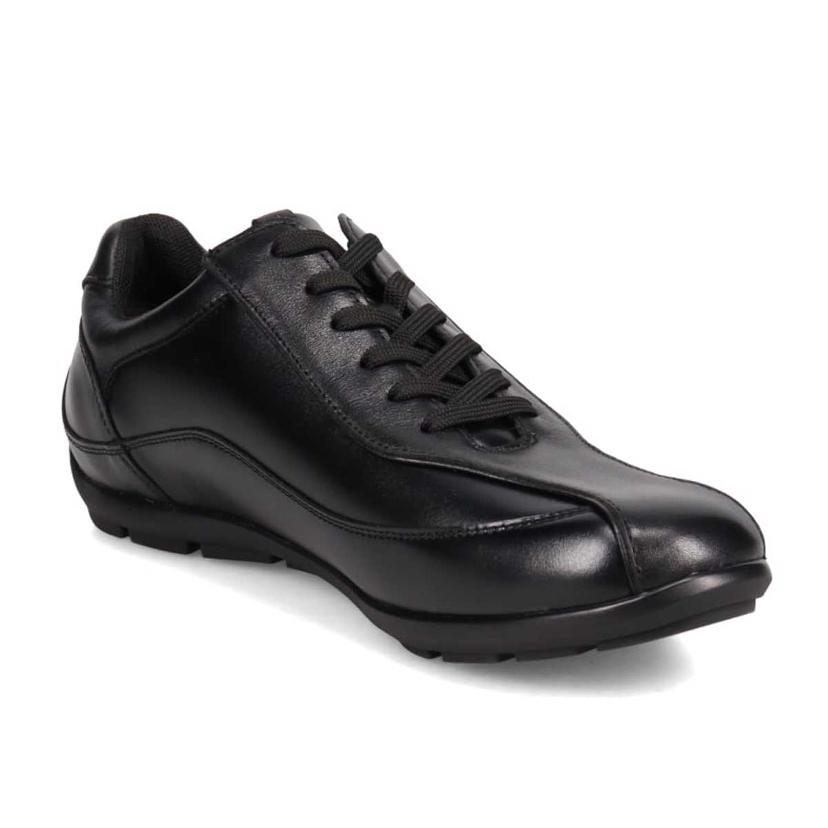 マドラス madras metaインソール搭載シューズ  レザースニーカー　M502MT BLACK 25.0
