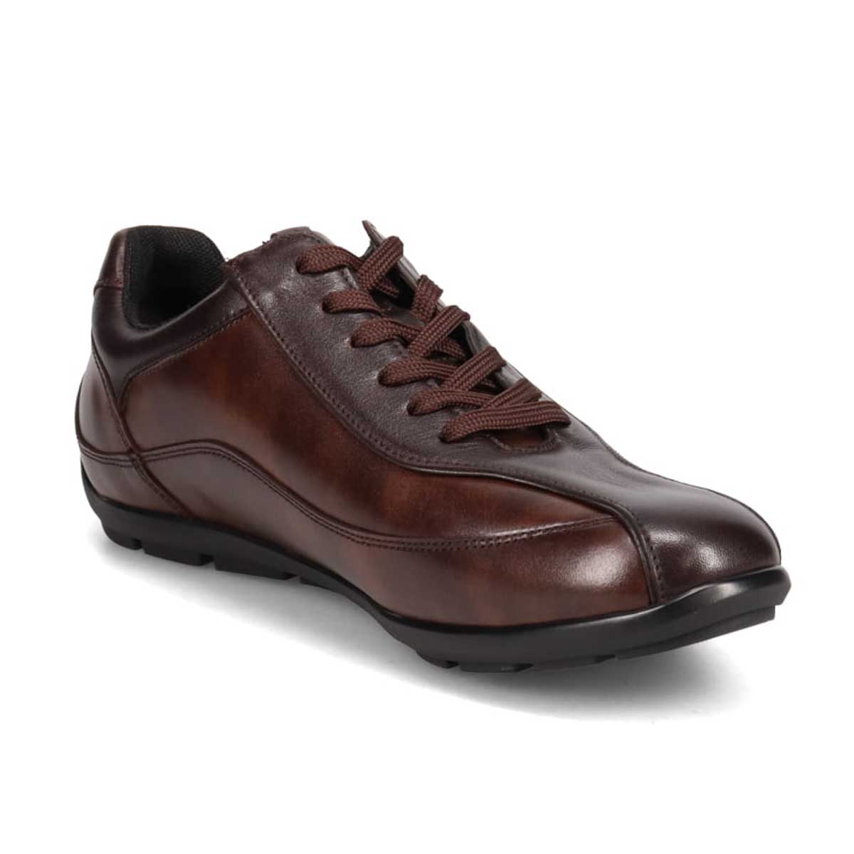 マドラス madras metaインソール搭載シューズ  レザースニーカー　M502MT D-BROWN 25.0