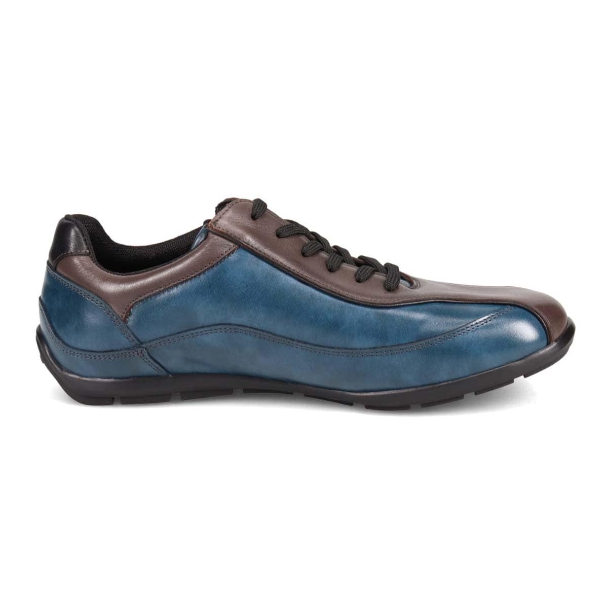 マドラス madras metaインソール搭載シューズ  レザースニーカー　M502MT GRAY/NAVY 25.0