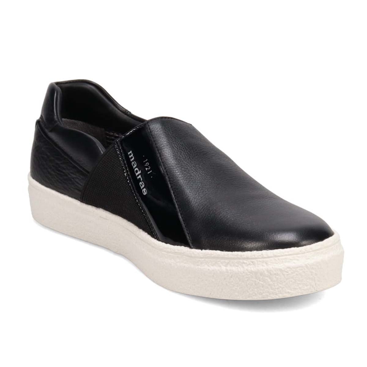 【GORE-TEX】マドラス madras metaインソール搭載シューズ  スリッポンカジュアルシューズ　M510AGMT BLACK 25.0