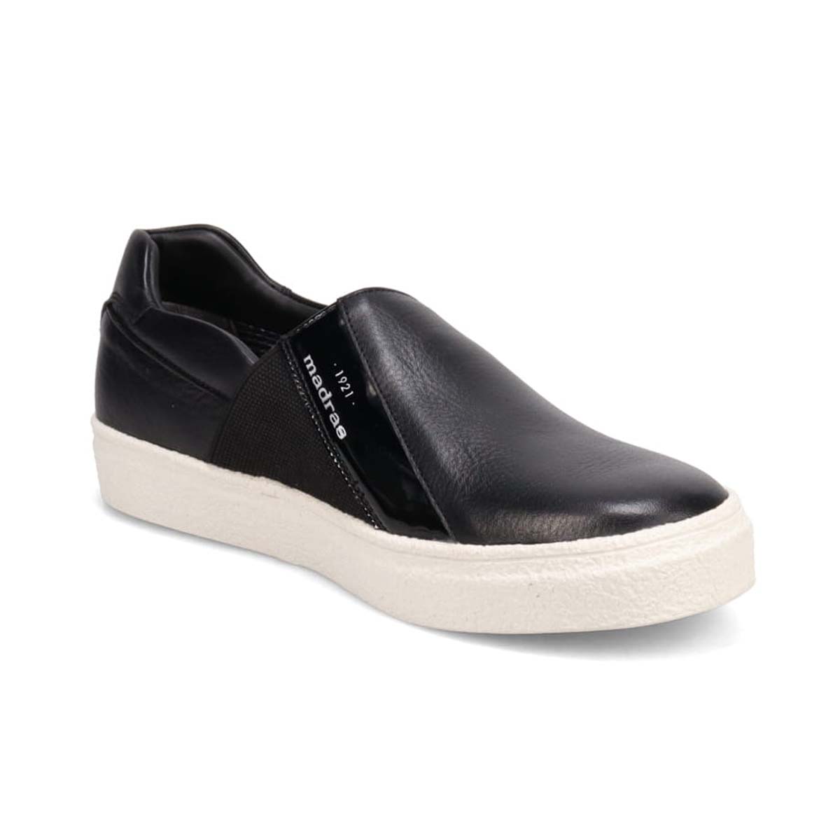 【GORE-TEX】マドラス madras 特許 リカバリーメタインソール搭載シューズ  スリッポンカジュアルシューズ　M510GMT BLACK 25.0